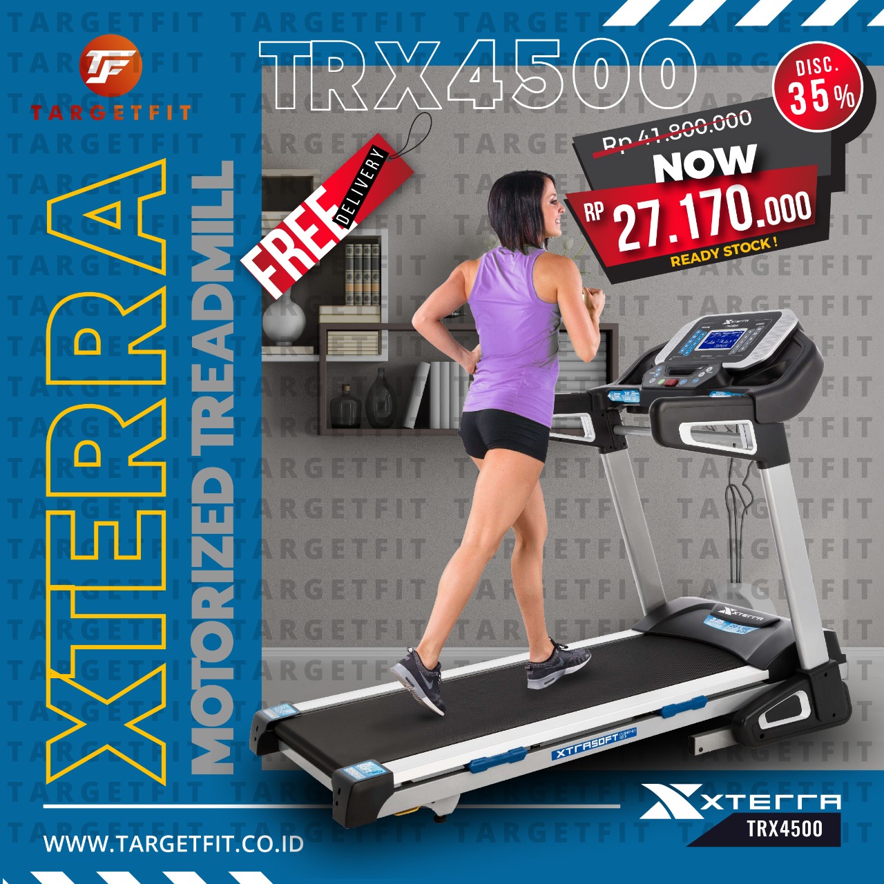 Xterra TRX4500 Treadmill Fitnesspedia