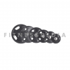4-Grips Rubber Weight Plate Ironbull 10kg